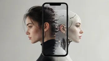 AI-инфлюенсер и реальный блогер в Instagram &mdash; человек и искусственный интеллект