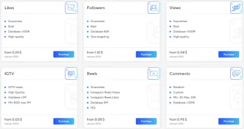 you can use Instagram views, likes, followers, IGTV views, reels, comments, story views and saves on pr motion smm panel.