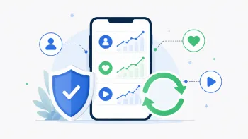 Protecting social media metrics from drops with refill guarantee and safe promotion.