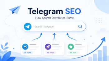 Telegram SEO: внутренняя поисковая система помогает продвигать каналы и привлекать целевой трафик.
