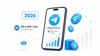Монетизация Telegram-канала в 2026 году и доход за 1000 просмотров